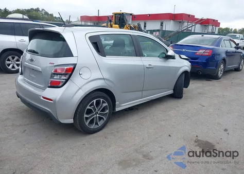 2020 Chevrolet Sonic Fwd Lt 5-Door from USA, damaged, VIN 1G1JD6SBXL4108917